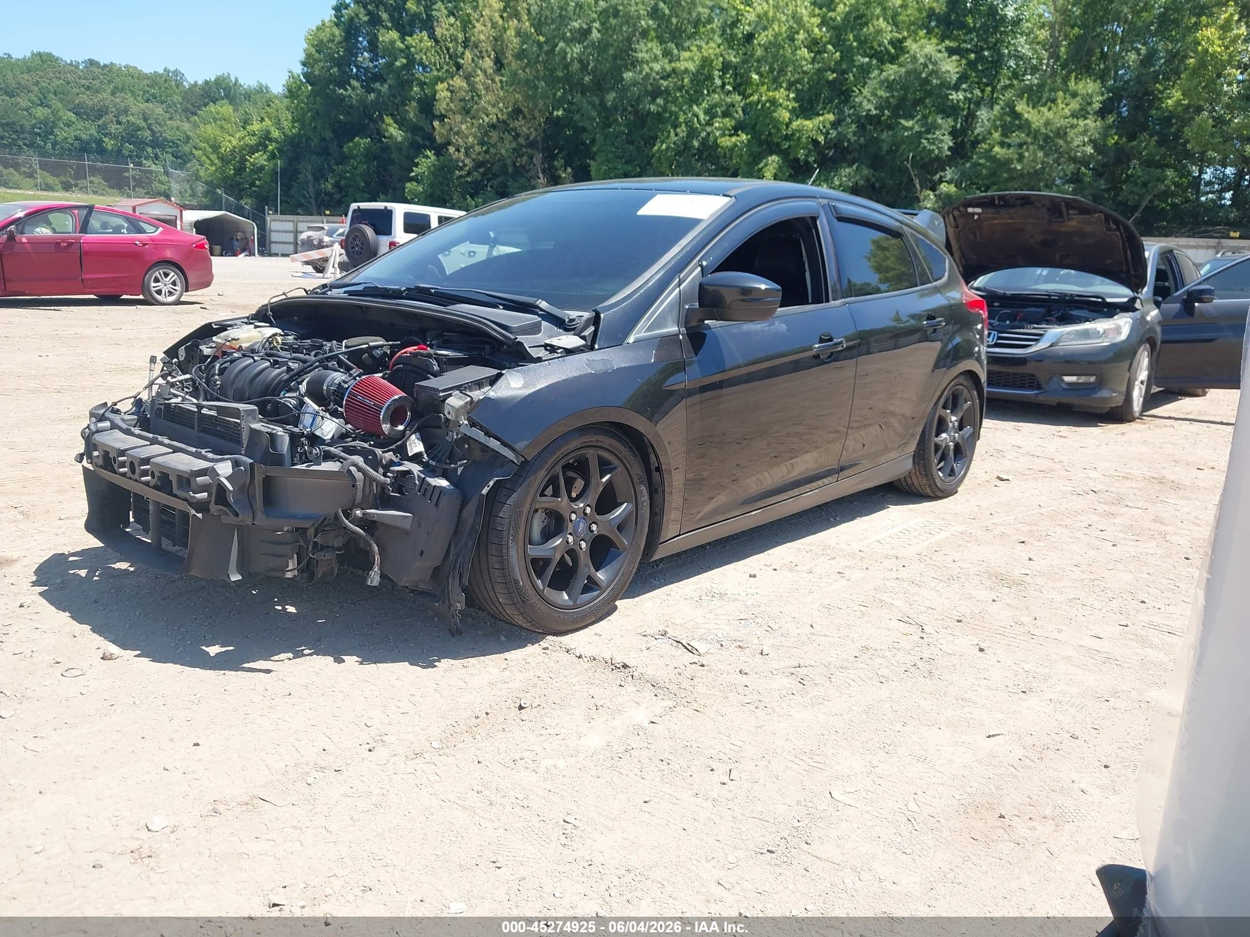 2013 Ford Focus Se Black vin: 1FADP3K25DL247716