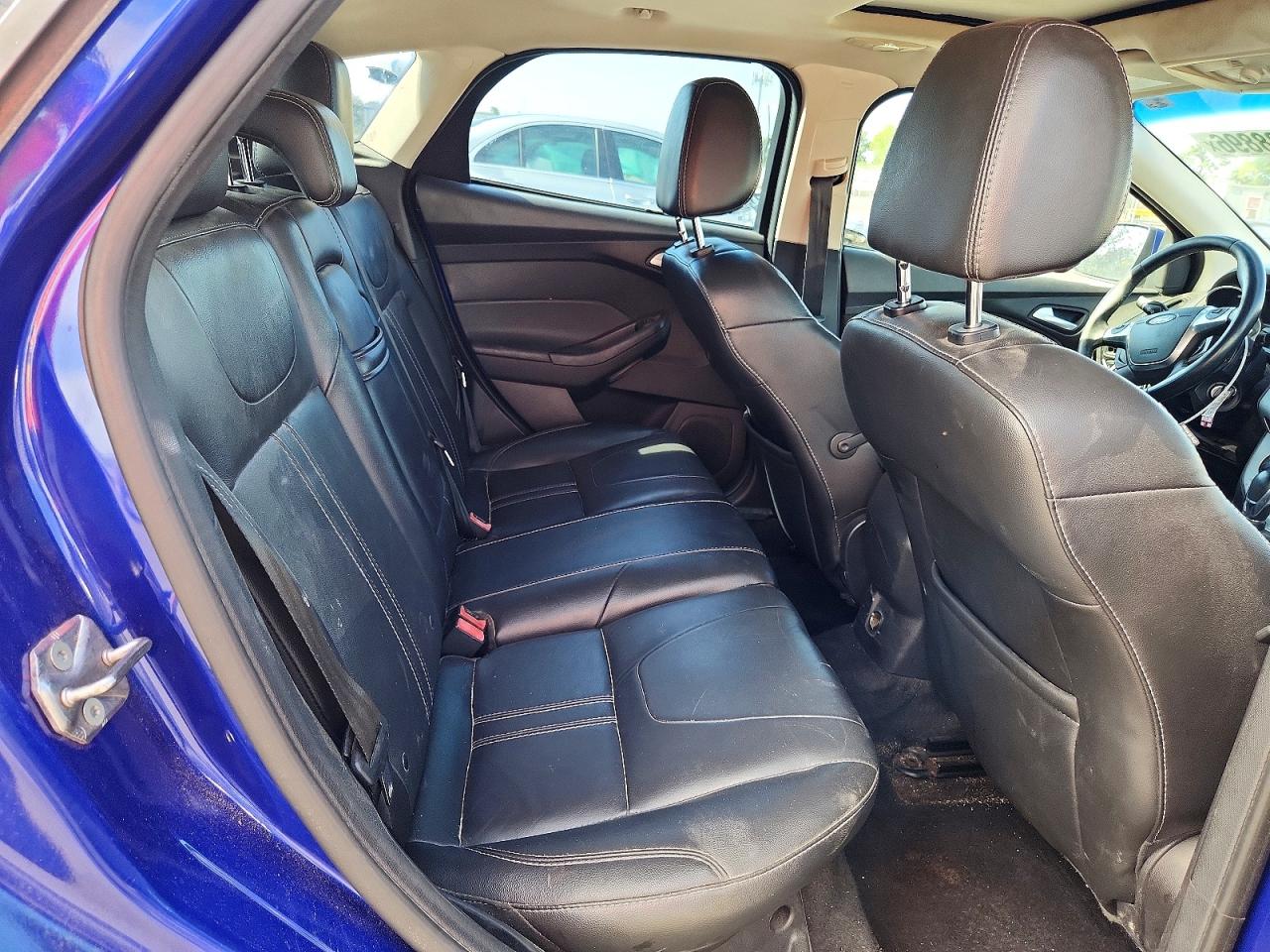2013 Ford Focus Se Blue vin: 1FADP3K25DL266105