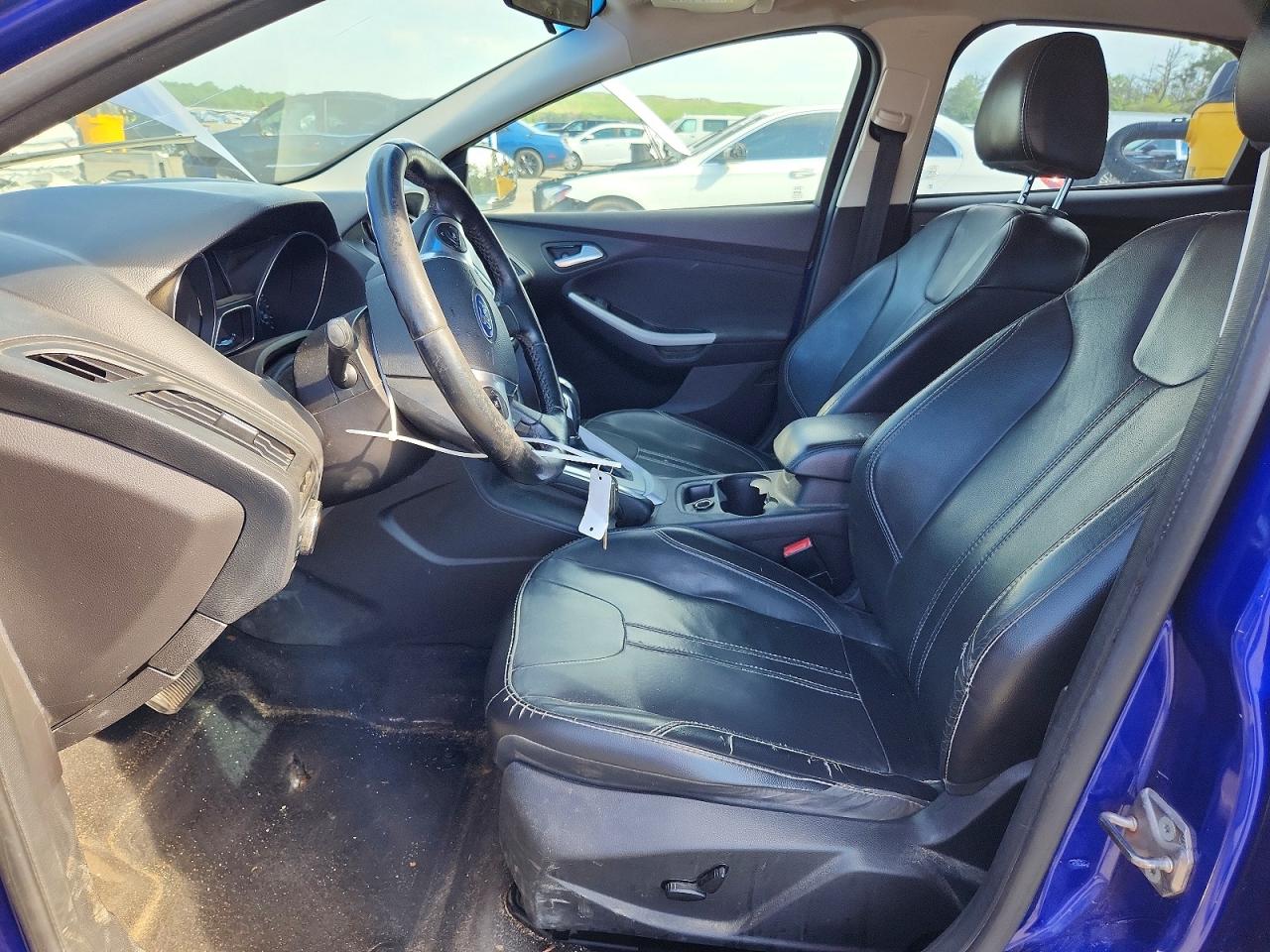 2013 Ford Focus Se Blue vin: 1FADP3K25DL266105