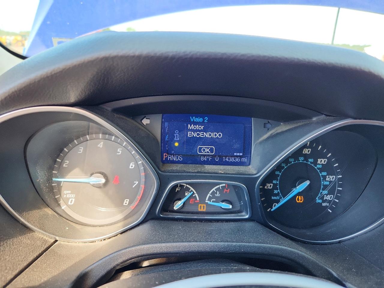 2013 Ford Focus Se Blue vin: 1FADP3K25DL266105