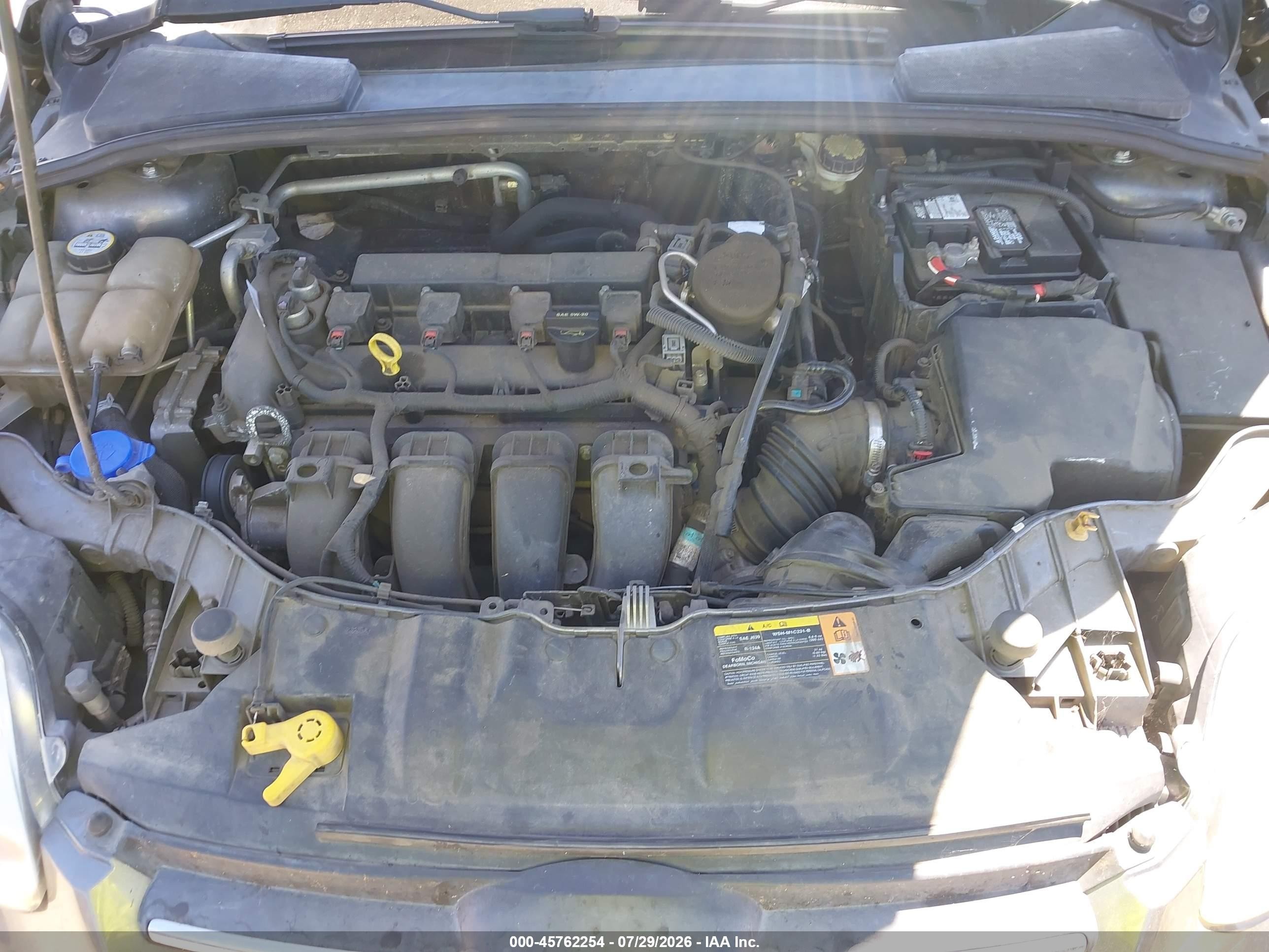 2013 Ford Focus Se Gray vin: 1FADP3K25DL319627