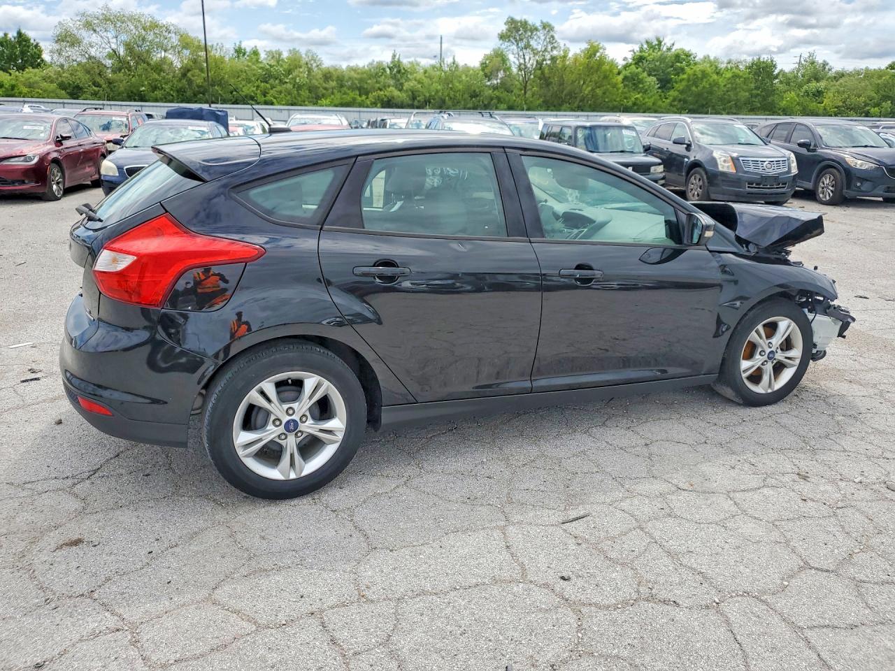 2014 Ford Focus Se Gray vin: 1FADP3K25EL115962