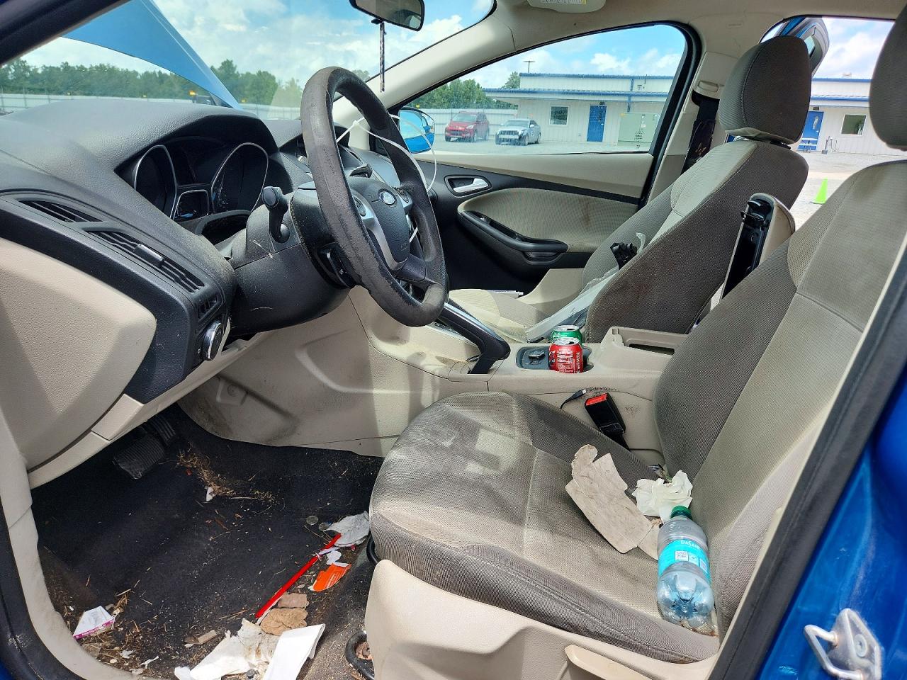 2014 Ford Focus Se Blue vin: 1FADP3K25EL152249