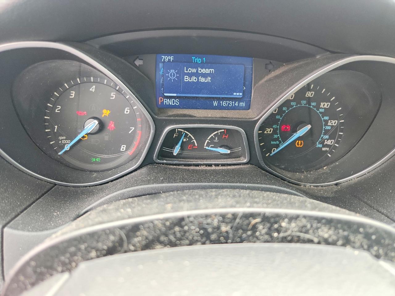 2014 Ford Focus Se Blue vin: 1FADP3K25EL172453