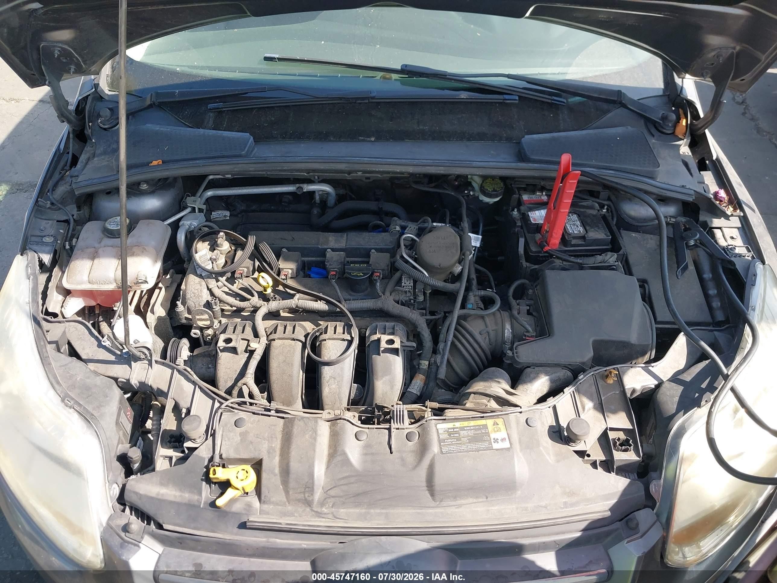 2014 Ford Focus Se Gray vin: 1FADP3K25EL176261