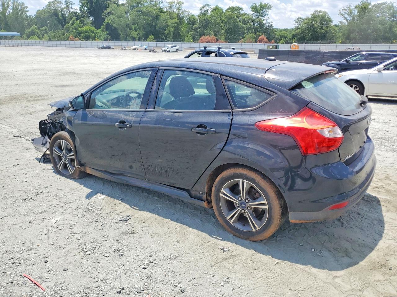 2014 Ford Focus Se Black vin: 1FADP3K25EL180309