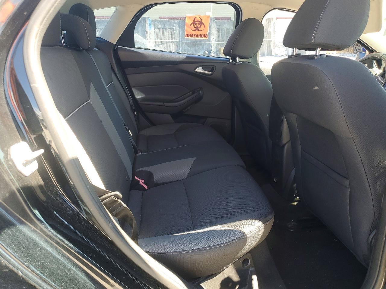 2014 Ford Focus Se Black vin: 1FADP3K25EL203698