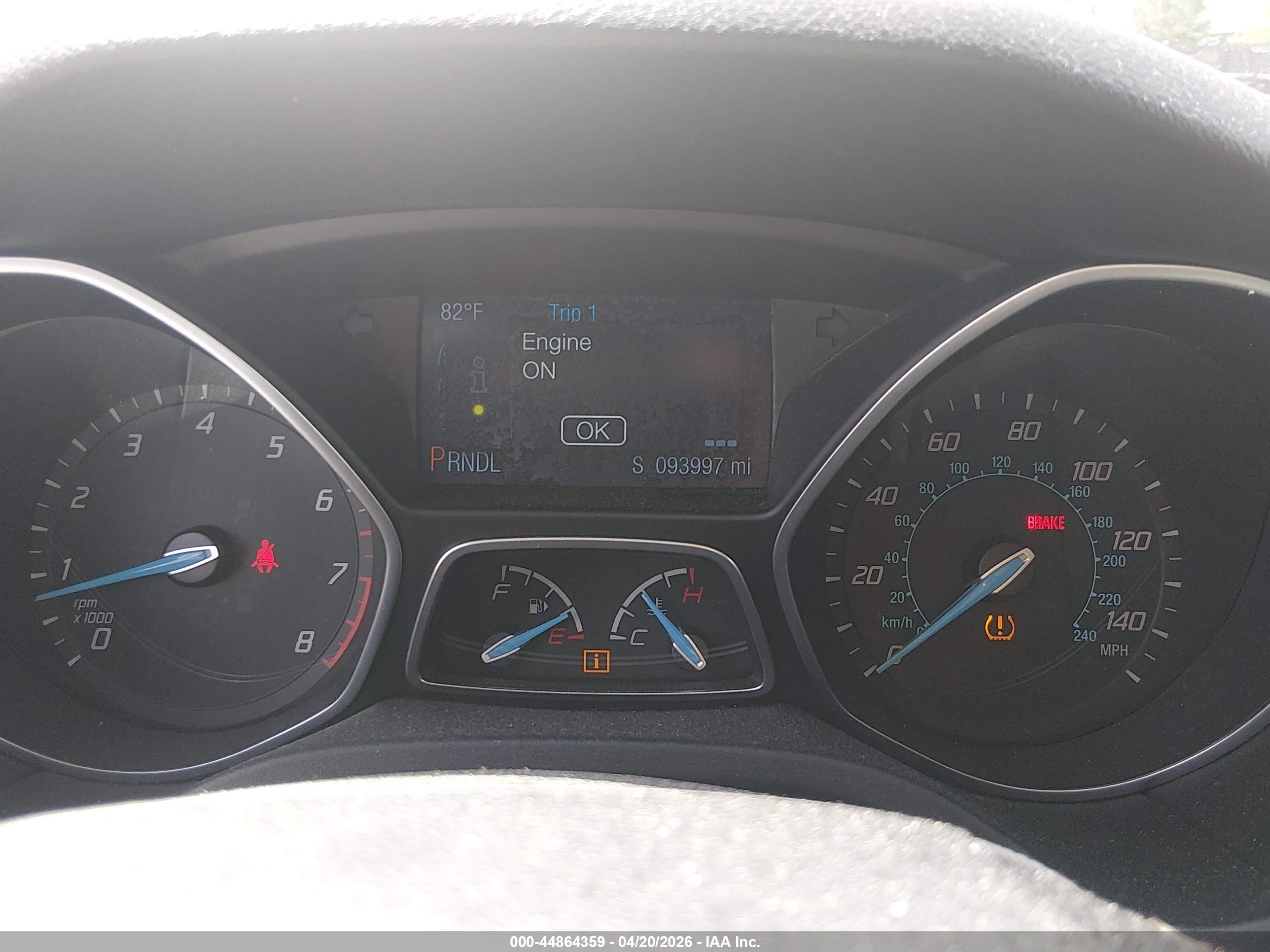 2014 Ford Focus Se Silver vin: 1FADP3K25EL262721