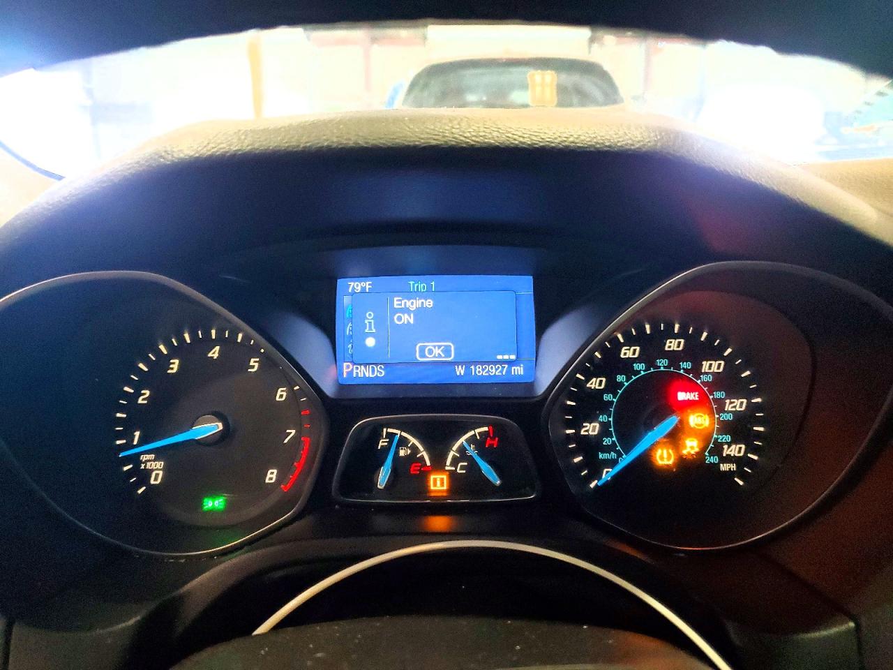 2014 Ford Focus Red vin: 1FADP3K25EL268437