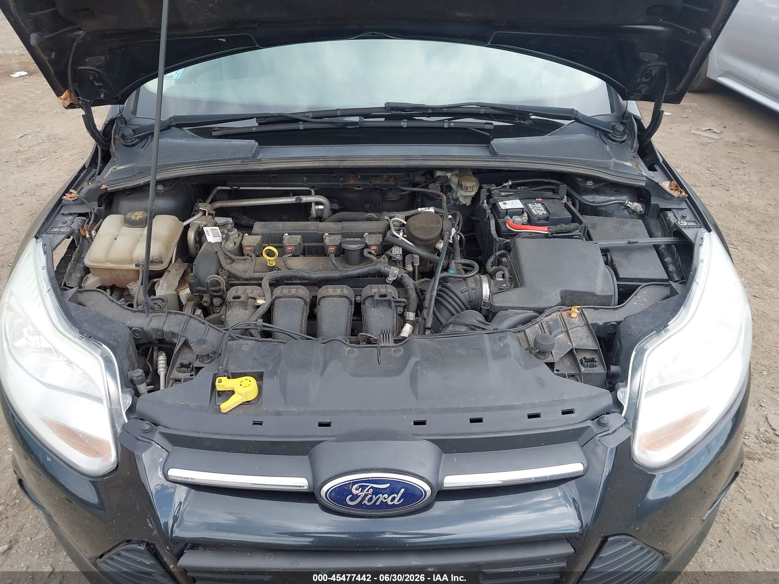 2014 Ford Focus Se Black vin: 1FADP3K25EL295153
