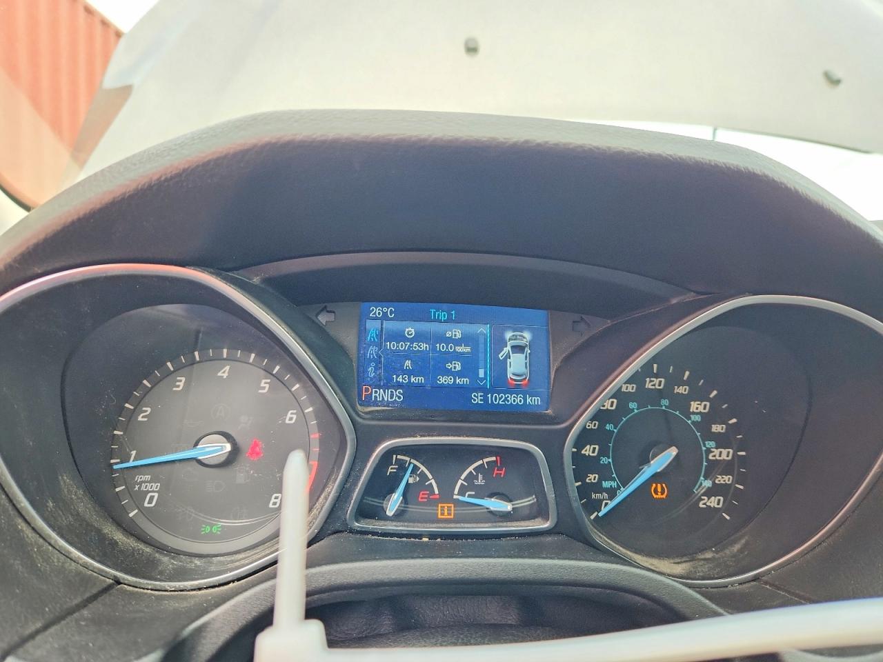 2014 Ford Focus Se Gray vin: 1FADP3K25EL342777