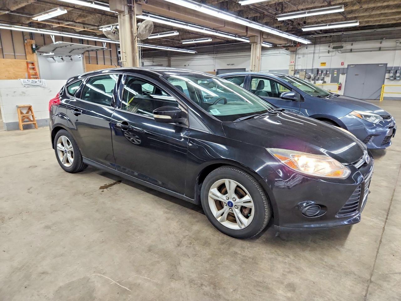 2014 Ford Focus Se Black vin: 1FADP3K25EL360681