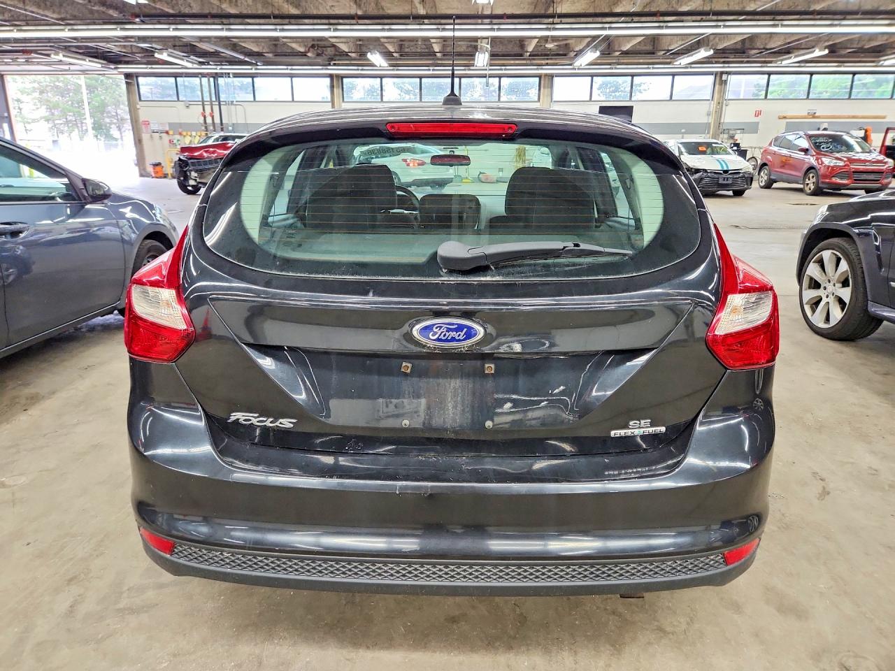 2014 Ford Focus Se Black vin: 1FADP3K25EL360681