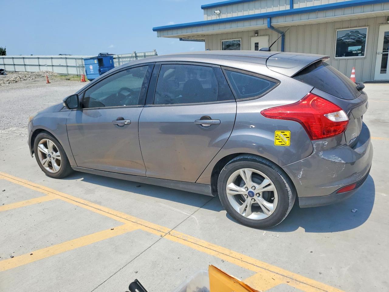 2014 Ford Focus Se Gray vin: 1FADP3K25EL368716
