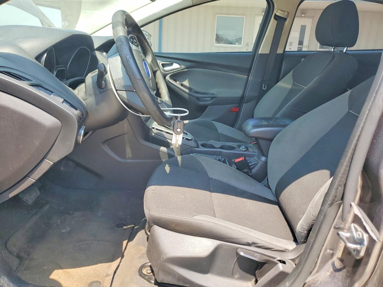 2014 Ford Focus Se Gray vin: 1FADP3K25EL368716