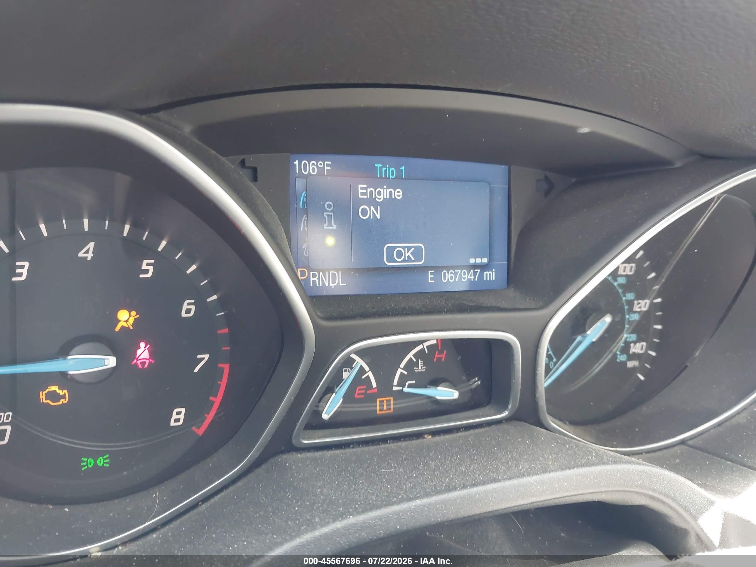 2014 Ford Focus Se Black vin: 1FADP3K25EL407451