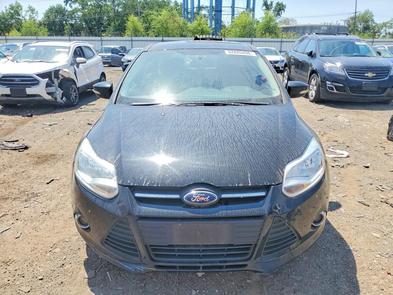 2014 Ford Focus Se Черный vin: 1FADP3K25EL410897