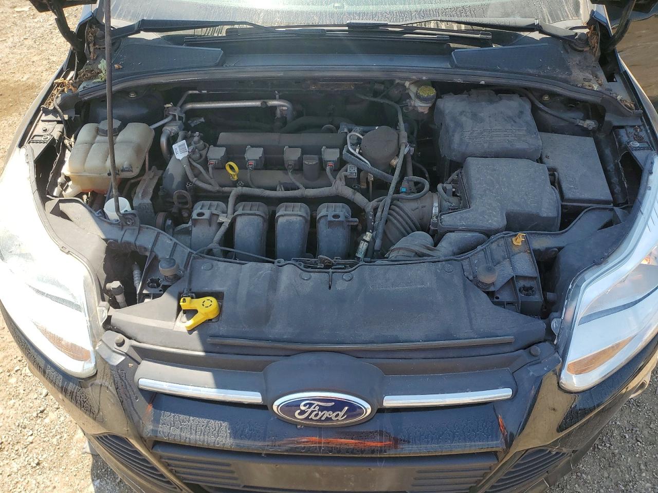 2014 Ford Focus Se Черный vin: 1FADP3K25EL410897