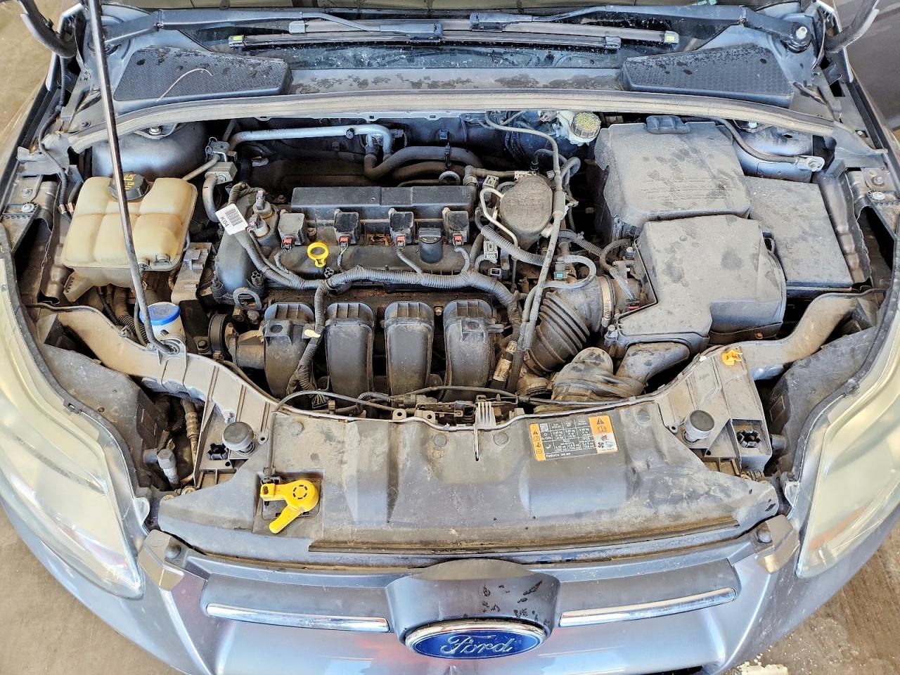 2014 Ford Focus Se Gray vin: 1FADP3K25EL422886
