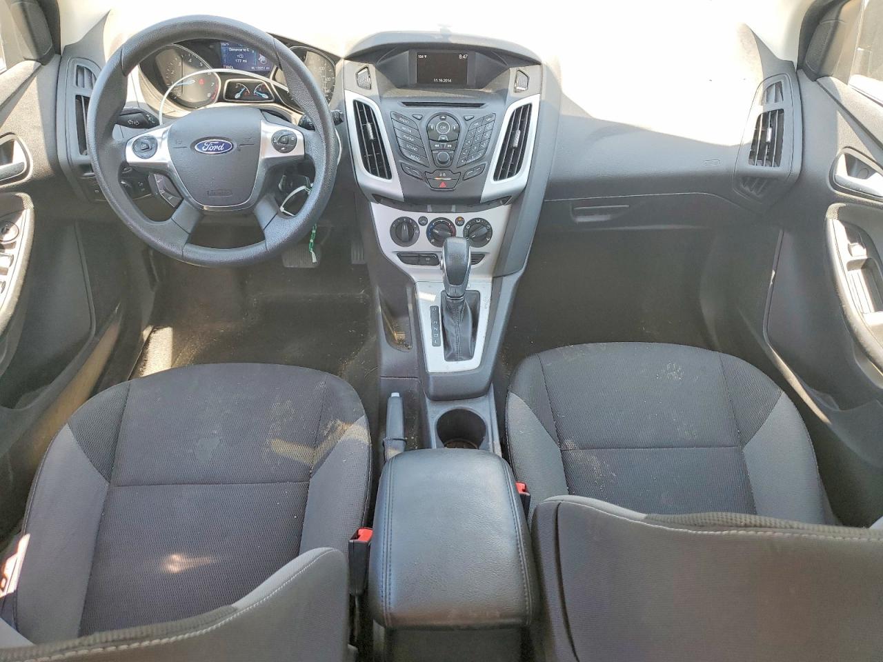 2014 Ford Focus Se Black vin: 1FADP3K25EL437937