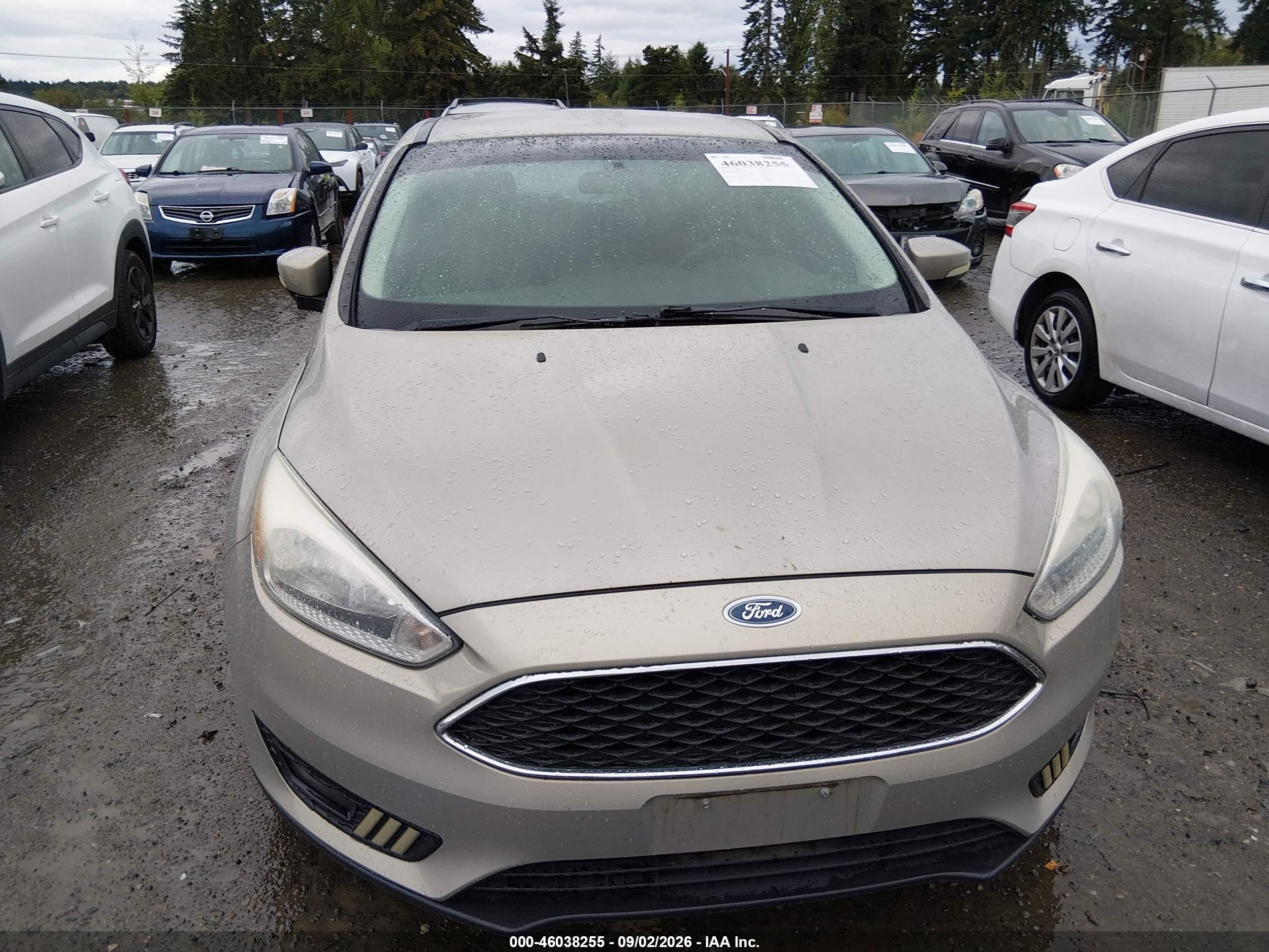 2015 Ford Focus Se Dark Brown vin: 1FADP3K25FL203167