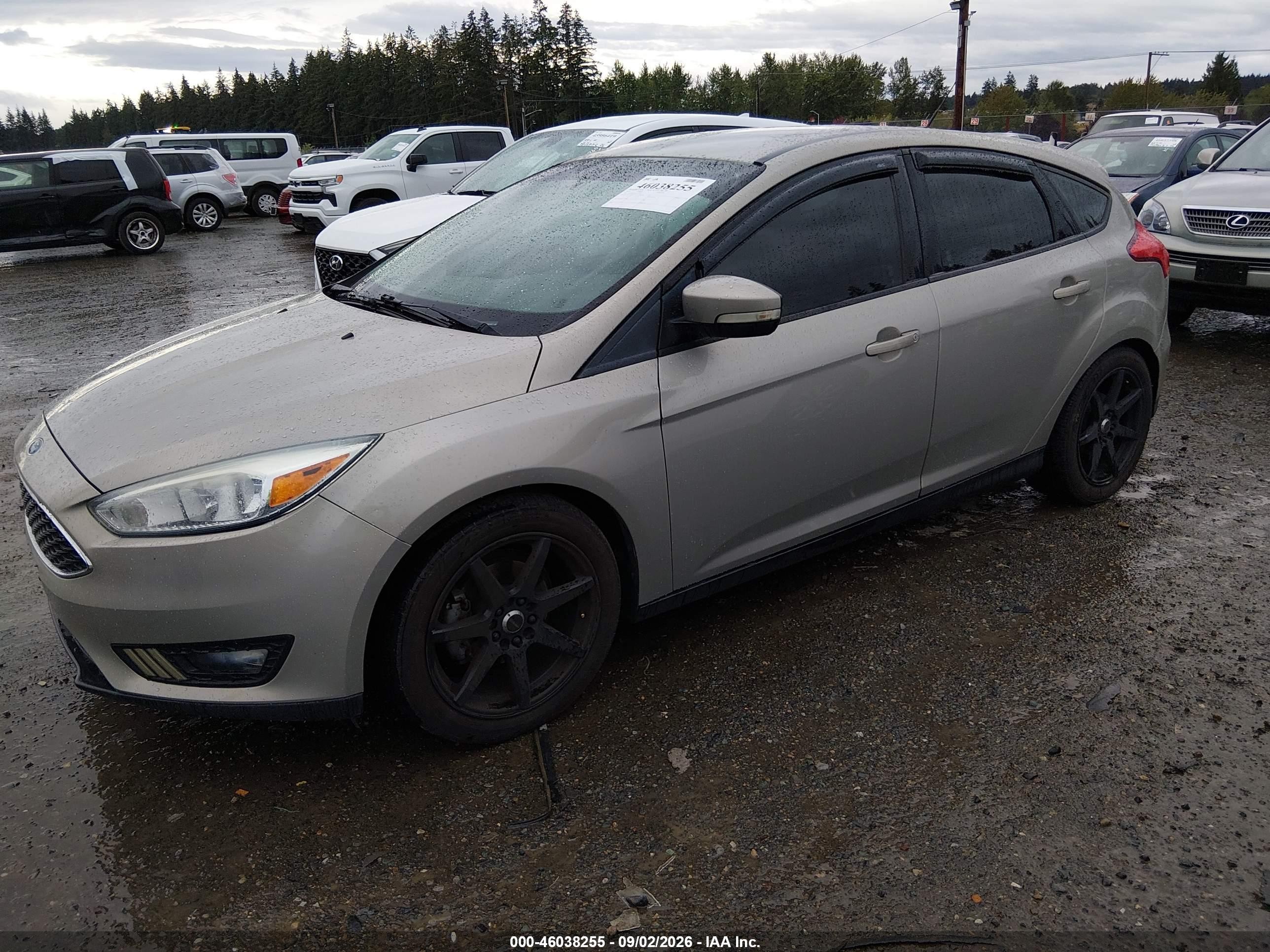 2015 Ford Focus Se Dark Brown vin: 1FADP3K25FL203167