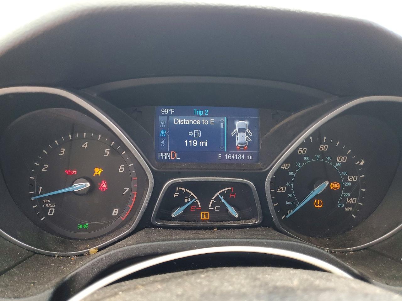 2015 Ford Focus Se Charcoal vin: 1FADP3K25FL203220
