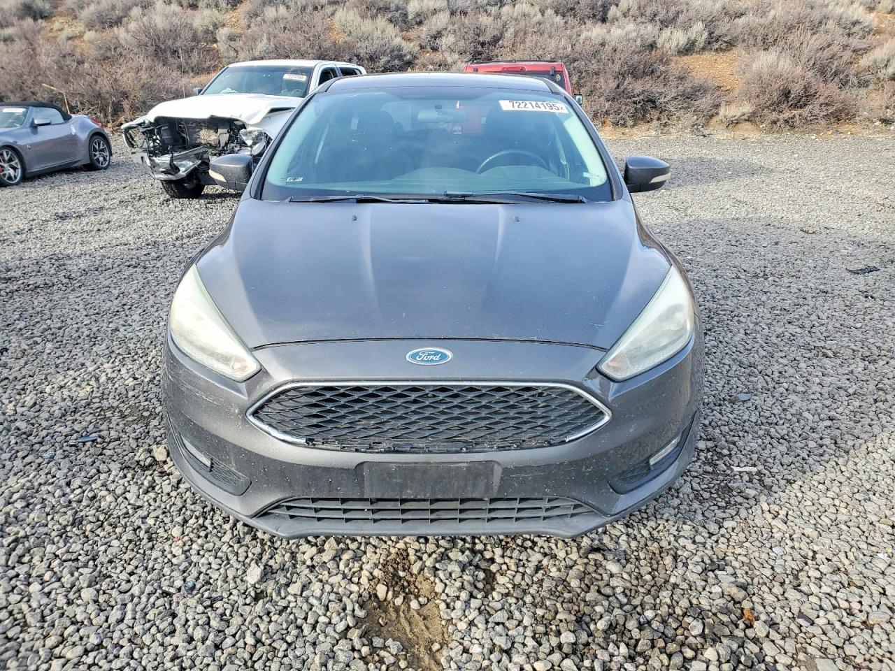 2015 Ford Focus Se Charcoal vin: 1FADP3K25FL221183