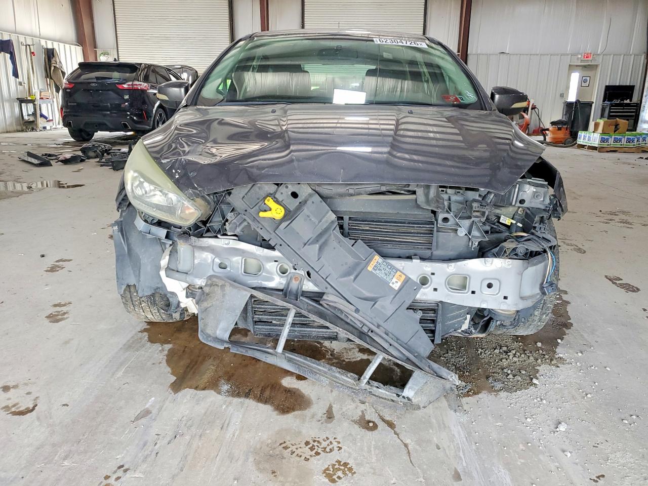 2015 Ford Focus Se Charcoal vin: 1FADP3K25FL259786