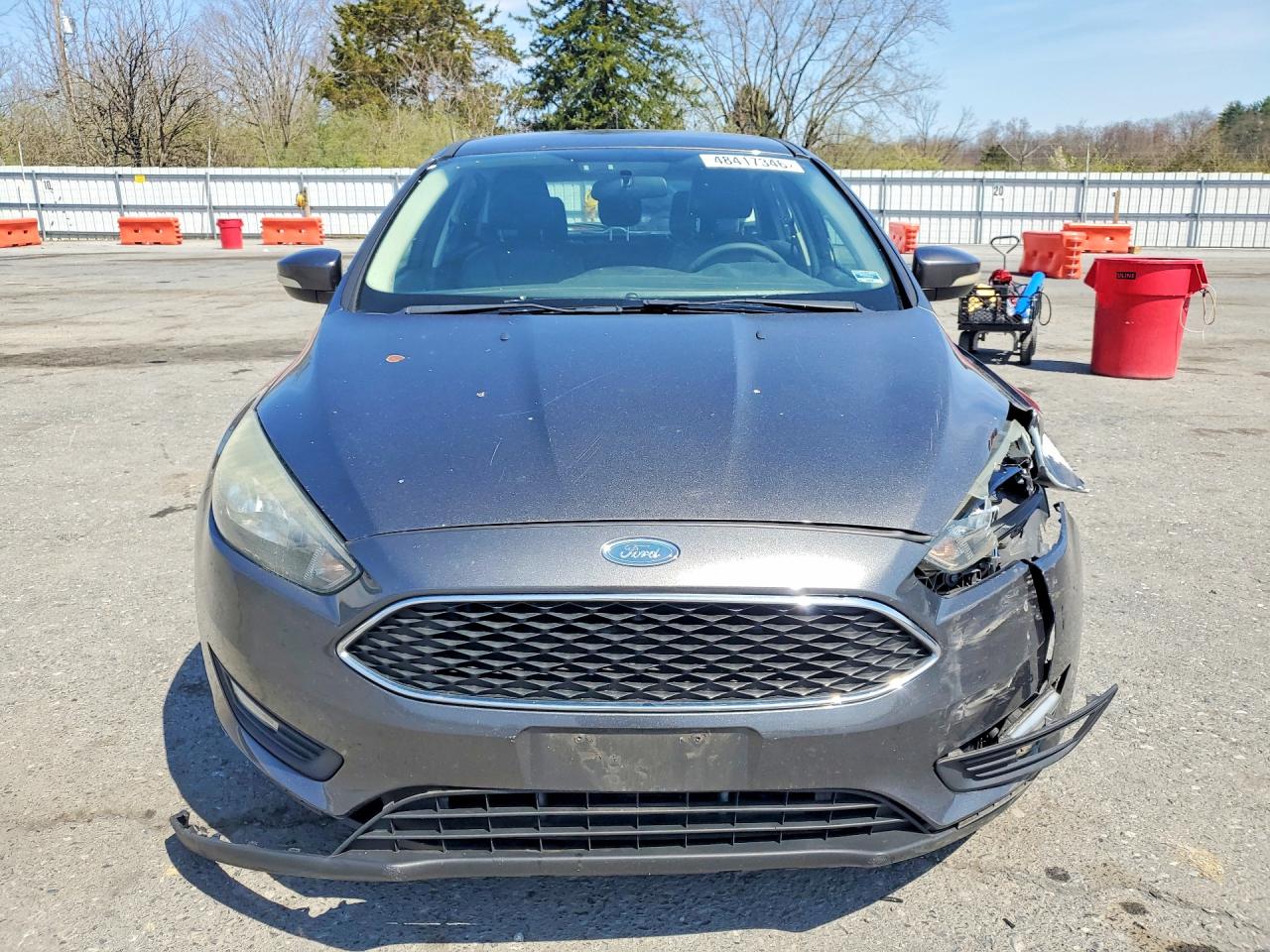 2015 Ford Focus Se Charcoal vin: 1FADP3K25FL273686