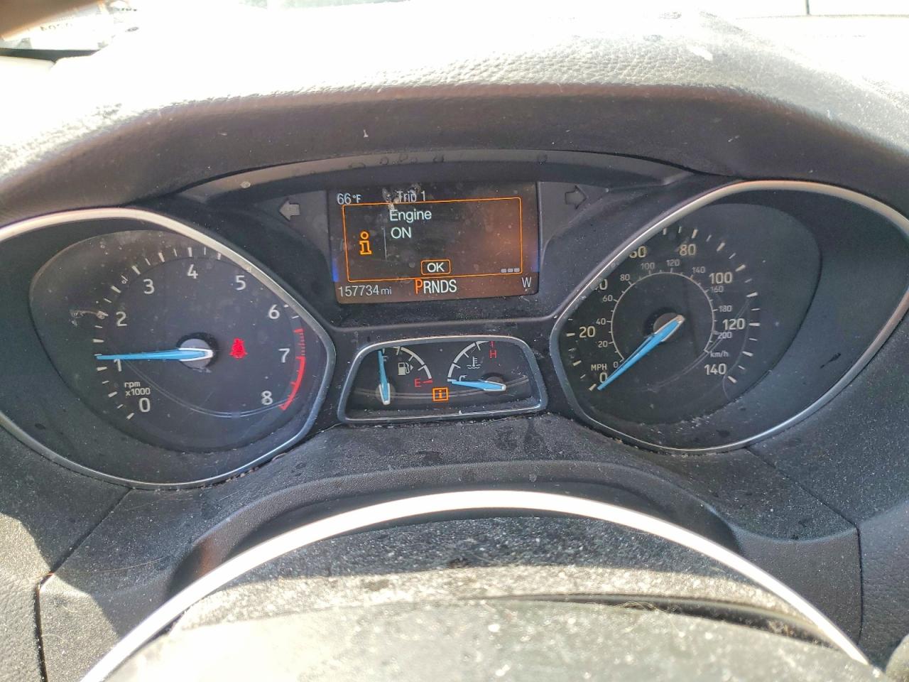 2015 Ford Focus Se Charcoal vin: 1FADP3K25FL273686