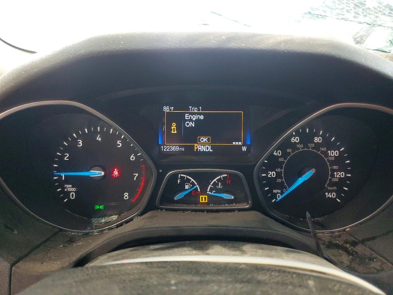 2015 Ford Focus Se White vin: 1FADP3K25FL301650