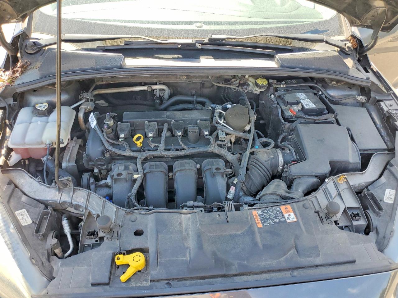 2015 Ford Focus Se Серый vin: 1FADP3K25FL303821