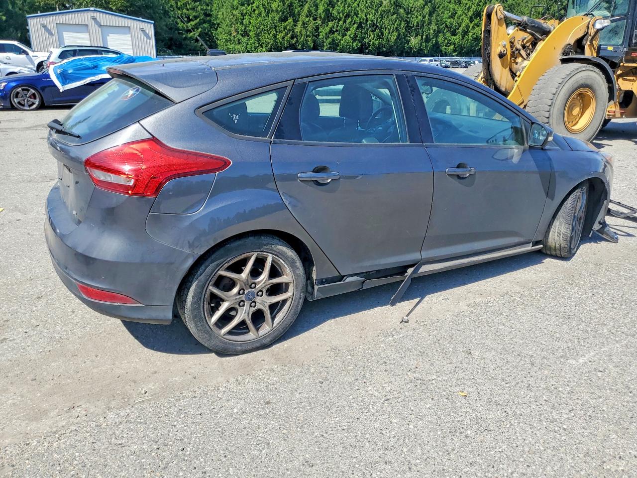 2015 Ford Focus Se Серый vin: 1FADP3K25FL303821