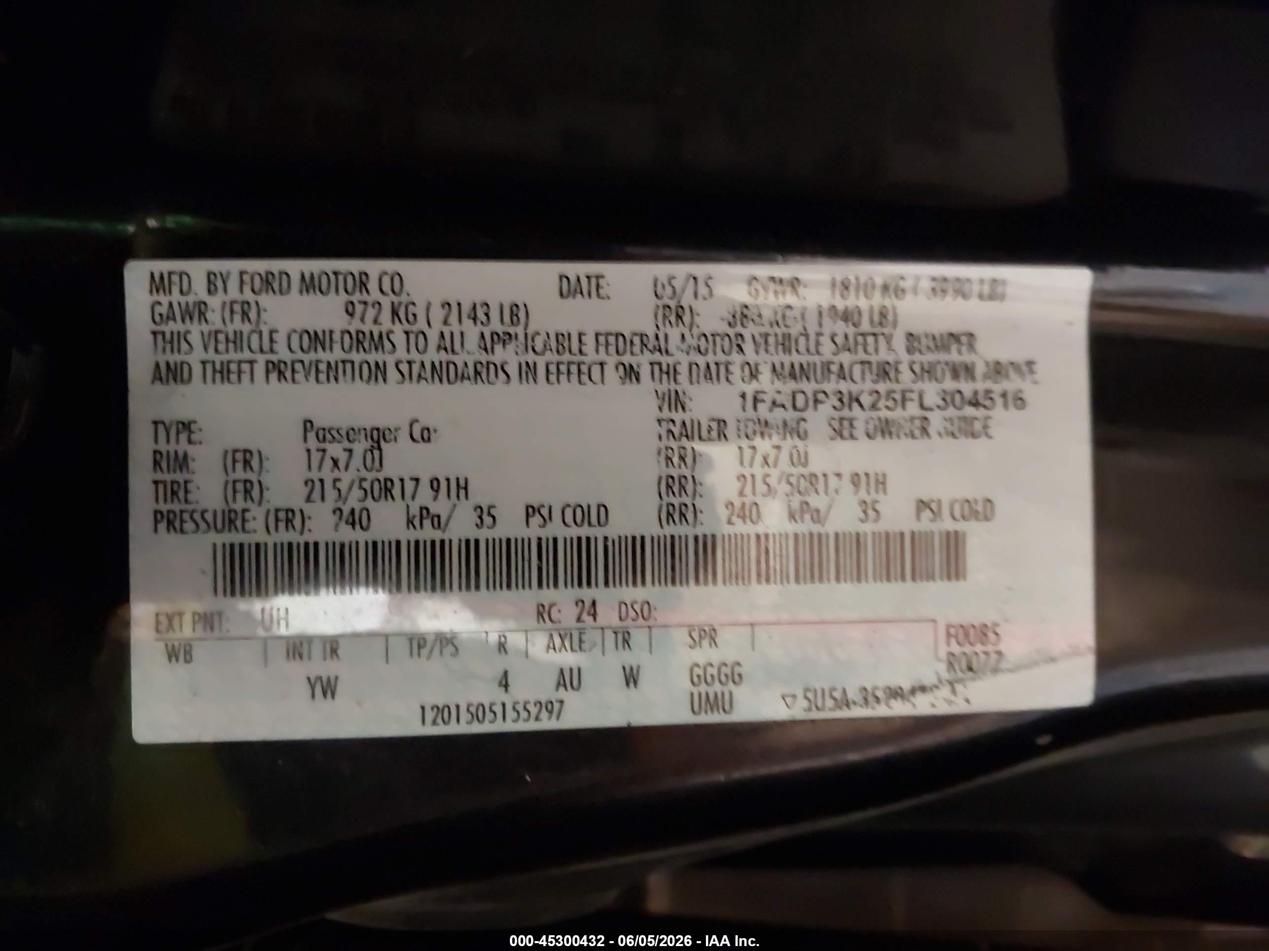2015 Ford Focus Se Black vin: 1FADP3K25FL304516
