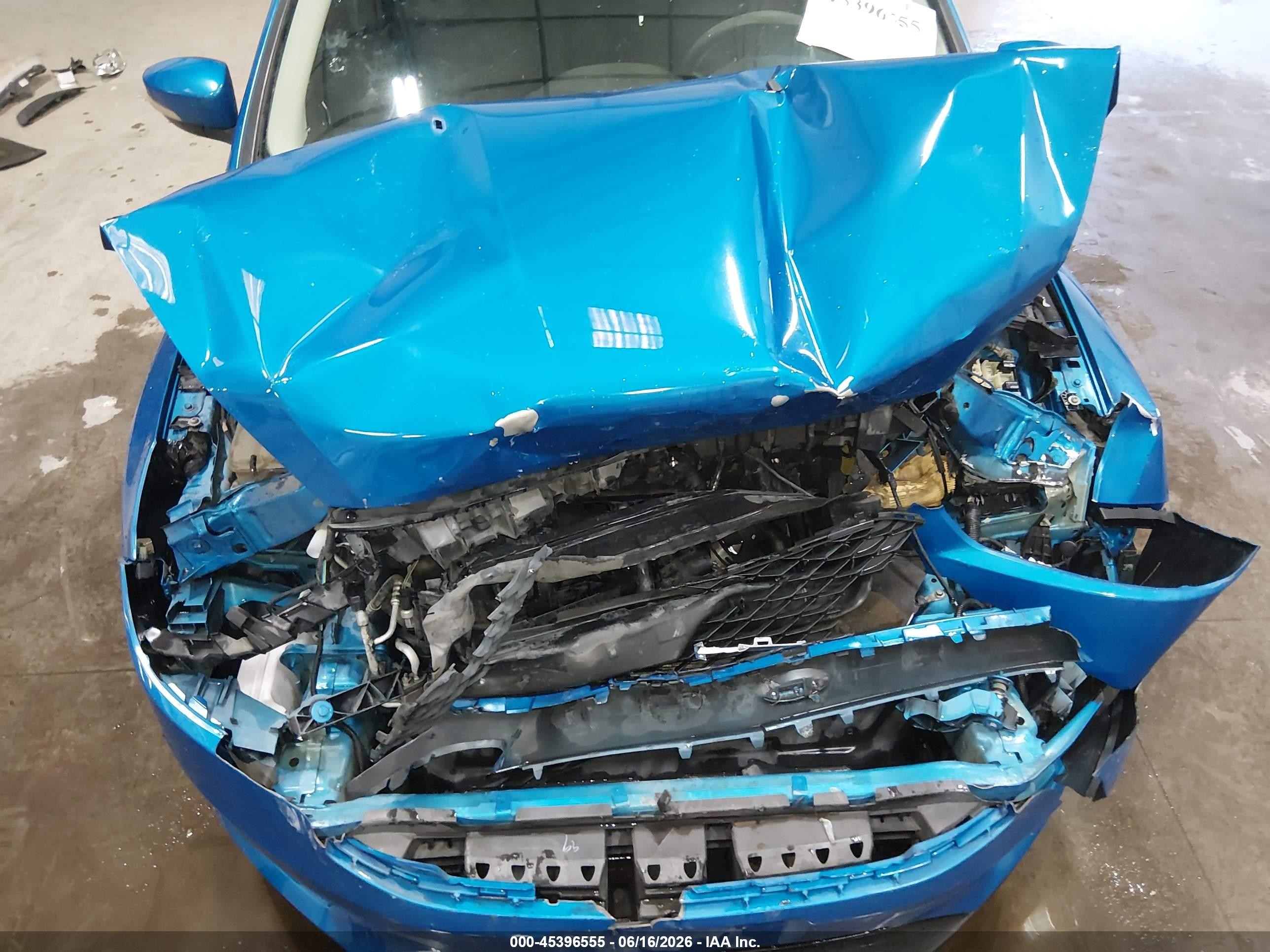 2015 Ford Focus Se Blue vin: 1FADP3K25FL310669