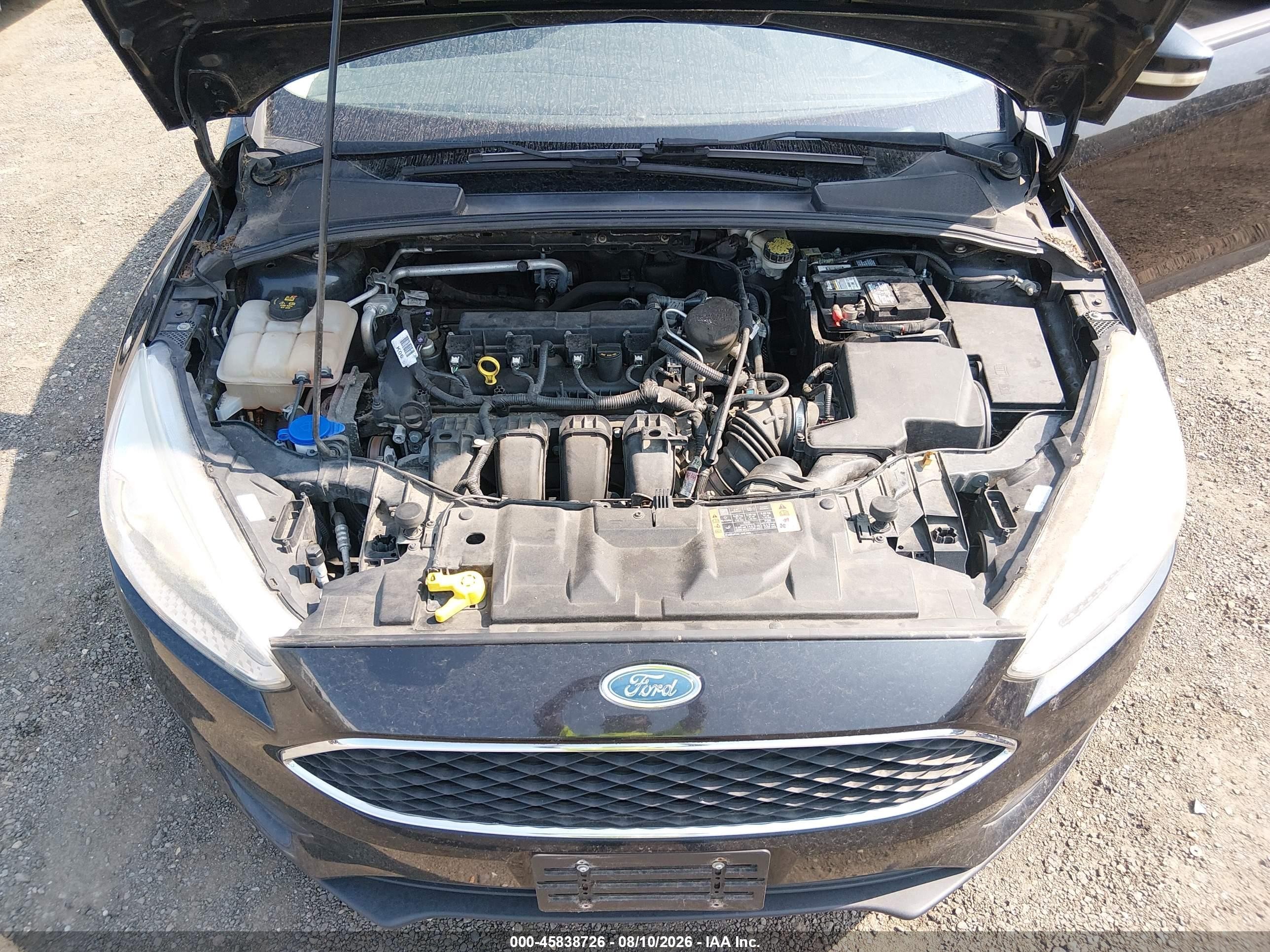 2015 Ford Focus Se Black vin: 1FADP3K25FL317881