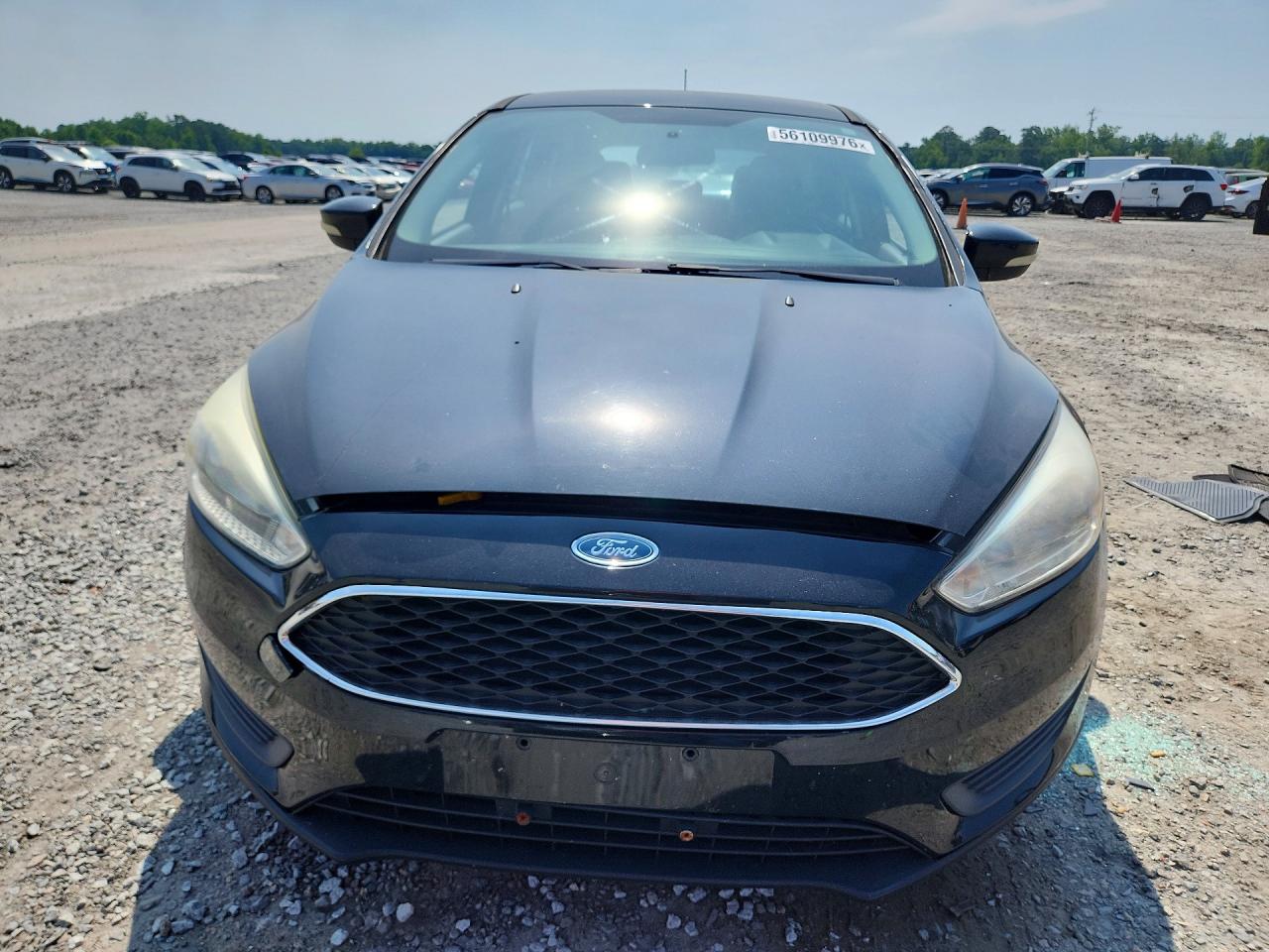 2015 Ford Focus Se Black vin: 1FADP3K25FL355658