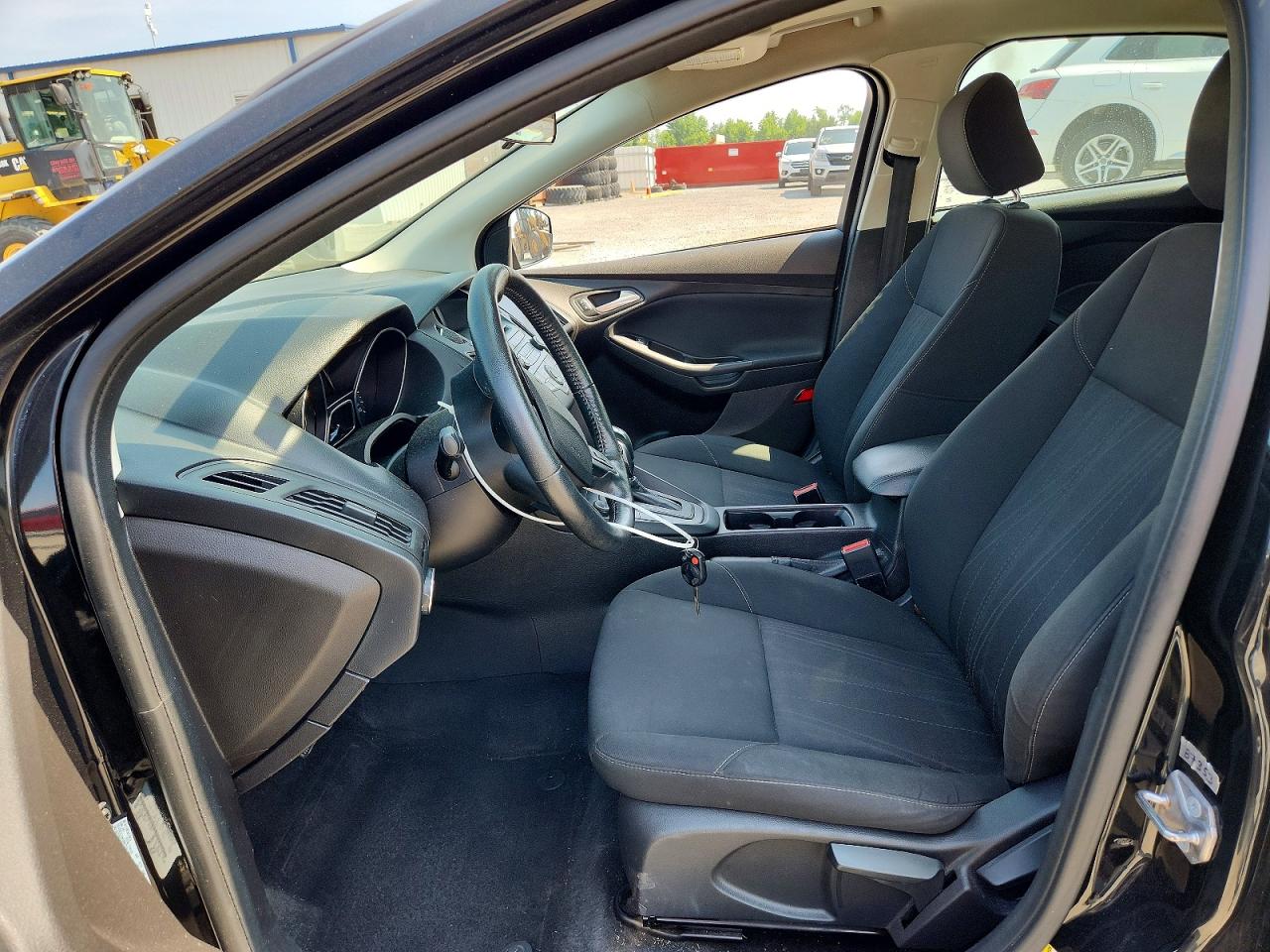 2015 Ford Focus Se Black vin: 1FADP3K25FL355658