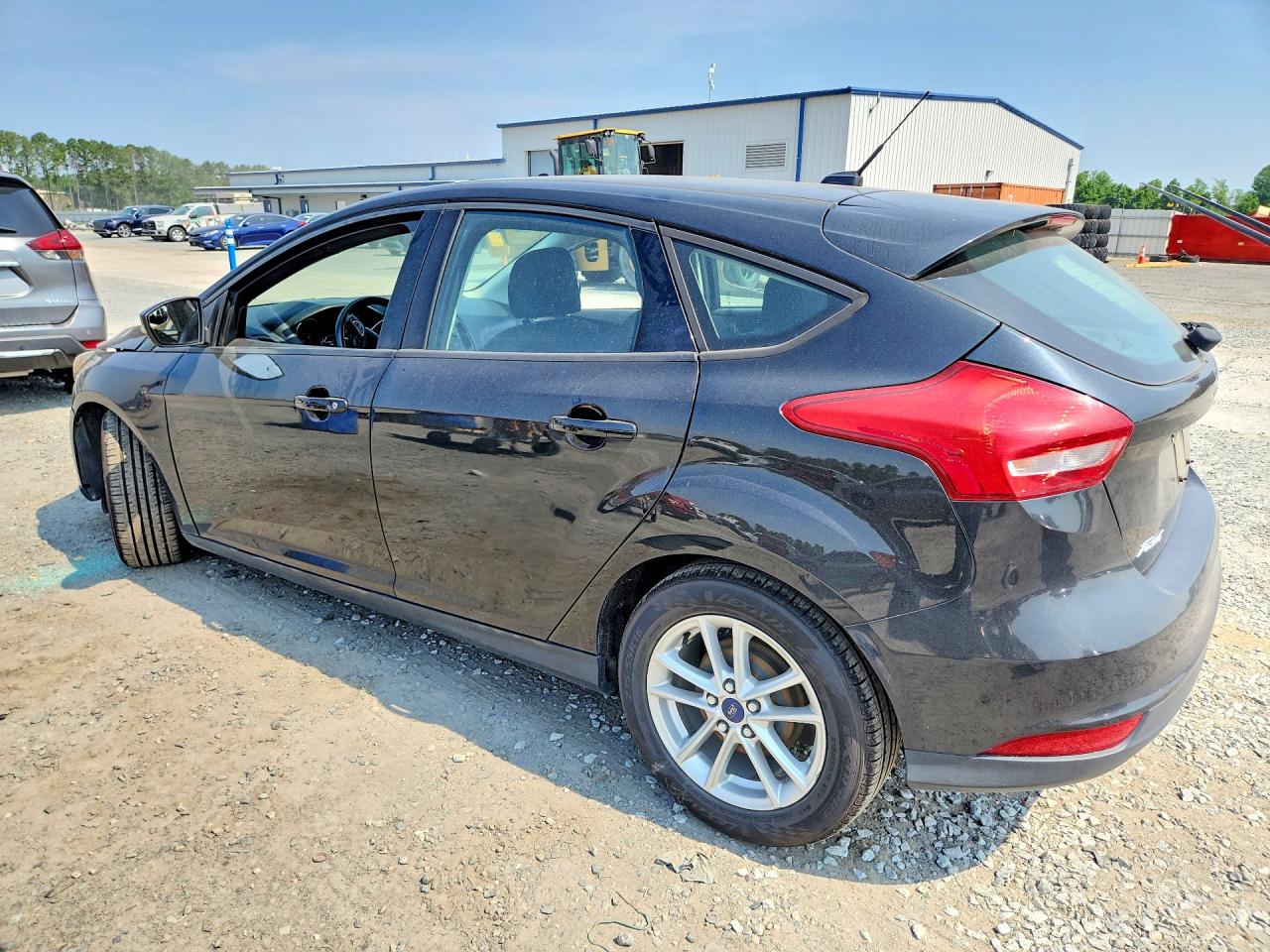 2015 Ford Focus Se Black vin: 1FADP3K25FL355658