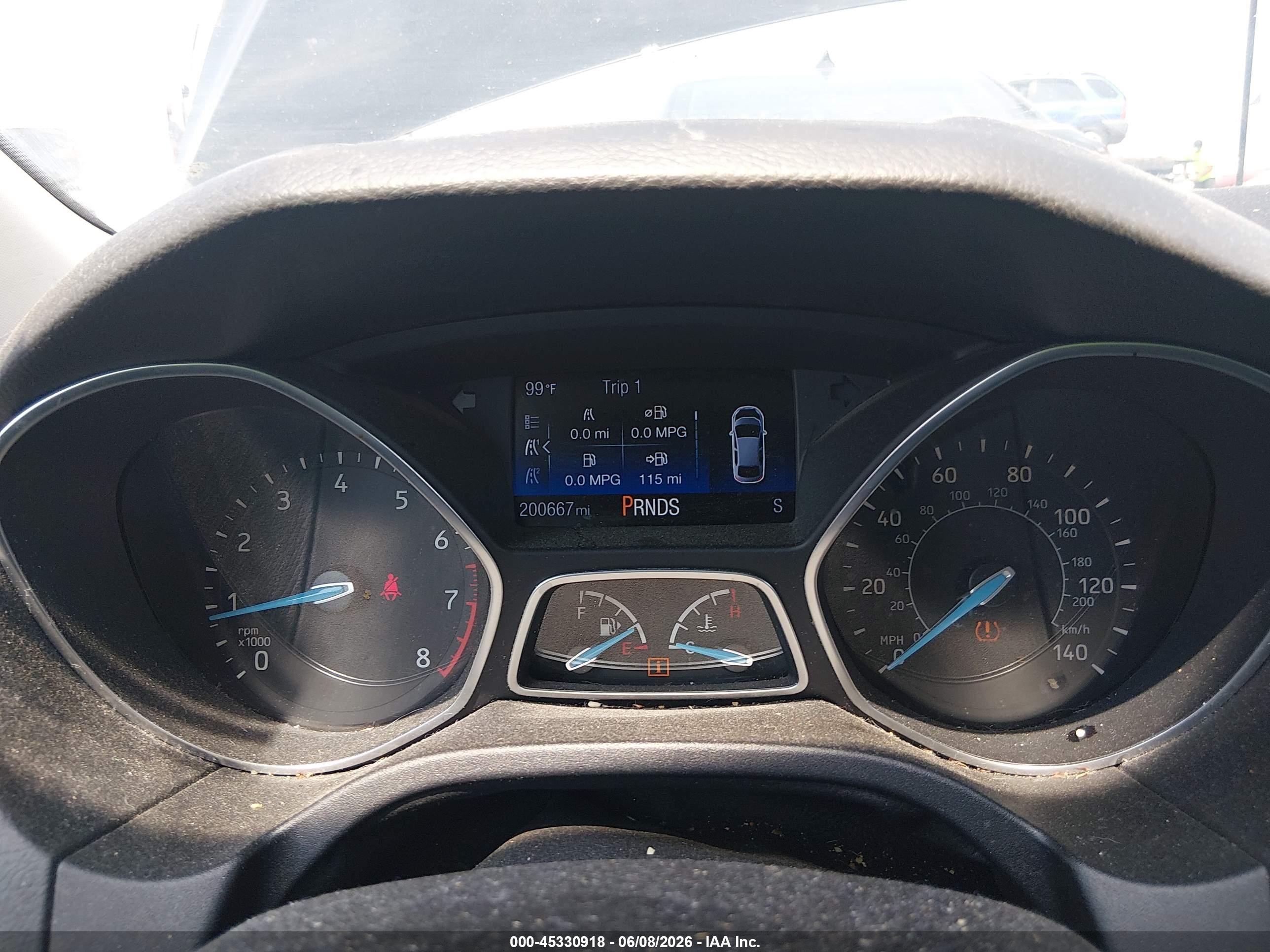 2016 Ford Focus Se Black vin: 1FADP3K25GL259692