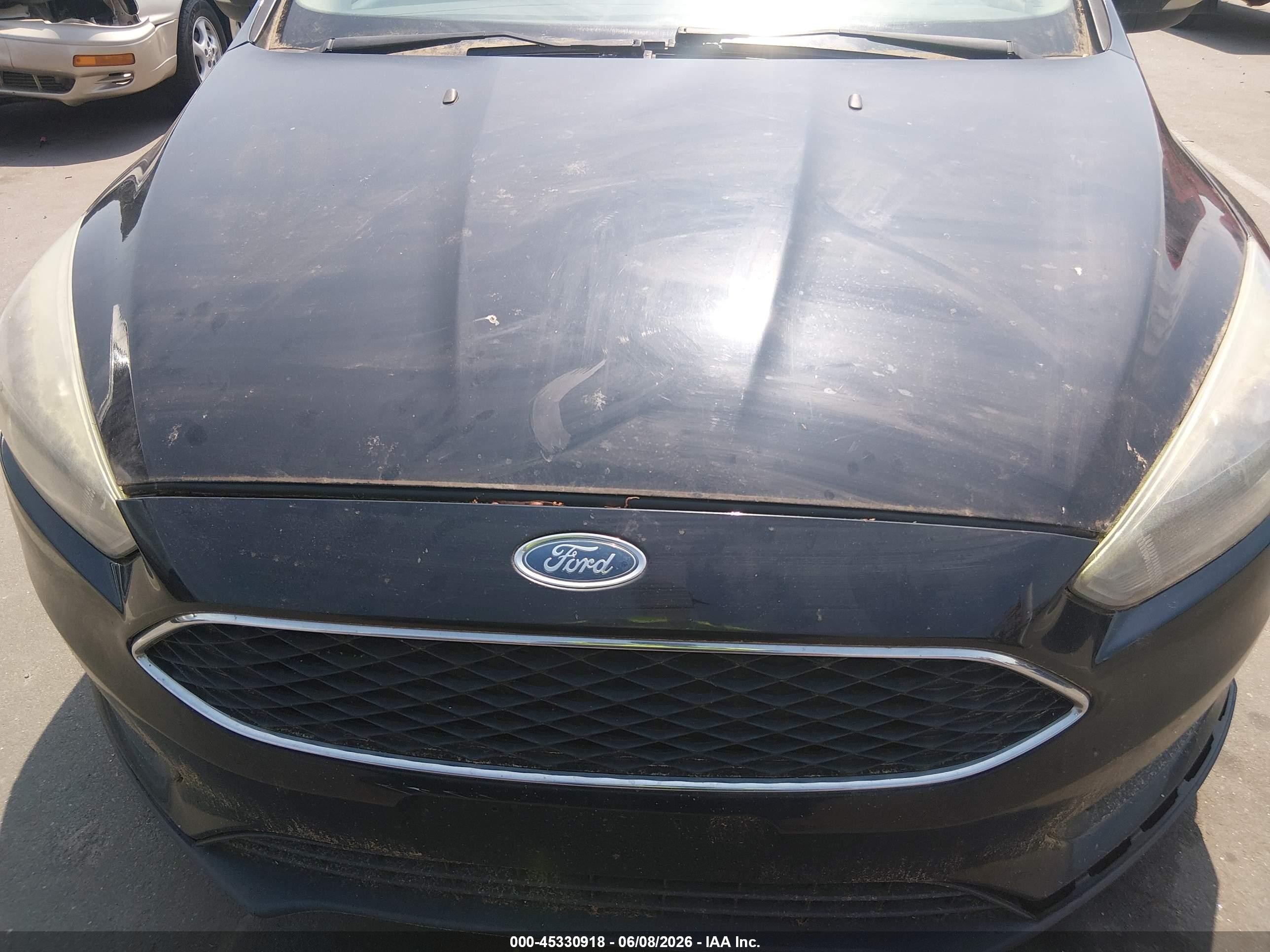 2016 Ford Focus Se Black vin: 1FADP3K25GL259692