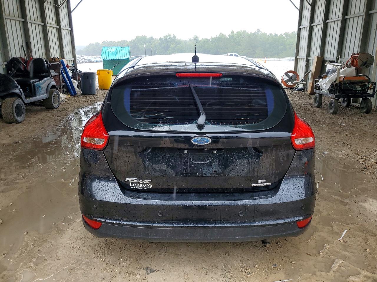 2016 Ford Focus Se Black vin: 1FADP3K25GL274094