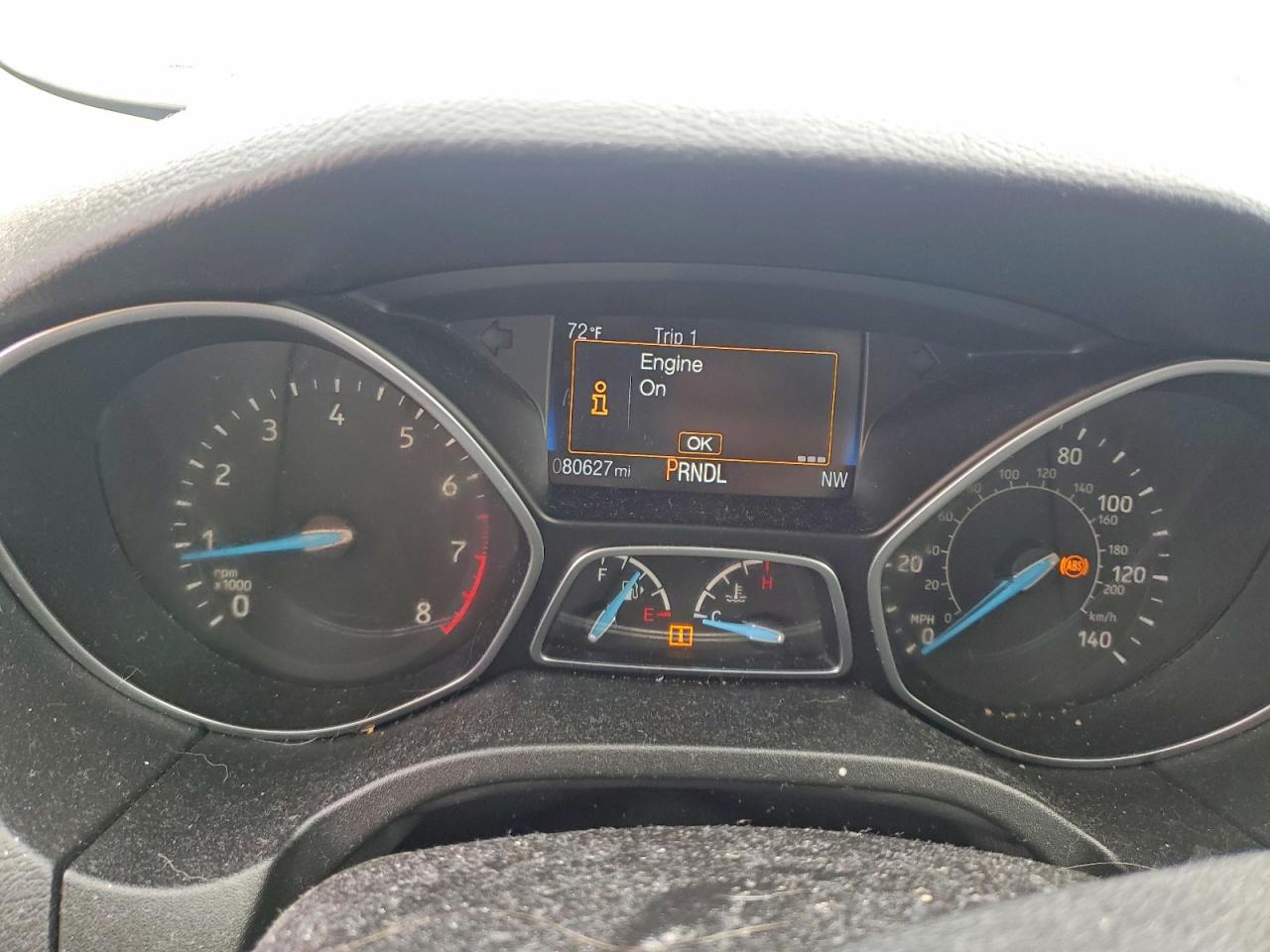 2017 Ford Focus Se Black vin: 1FADP3K25HL248015