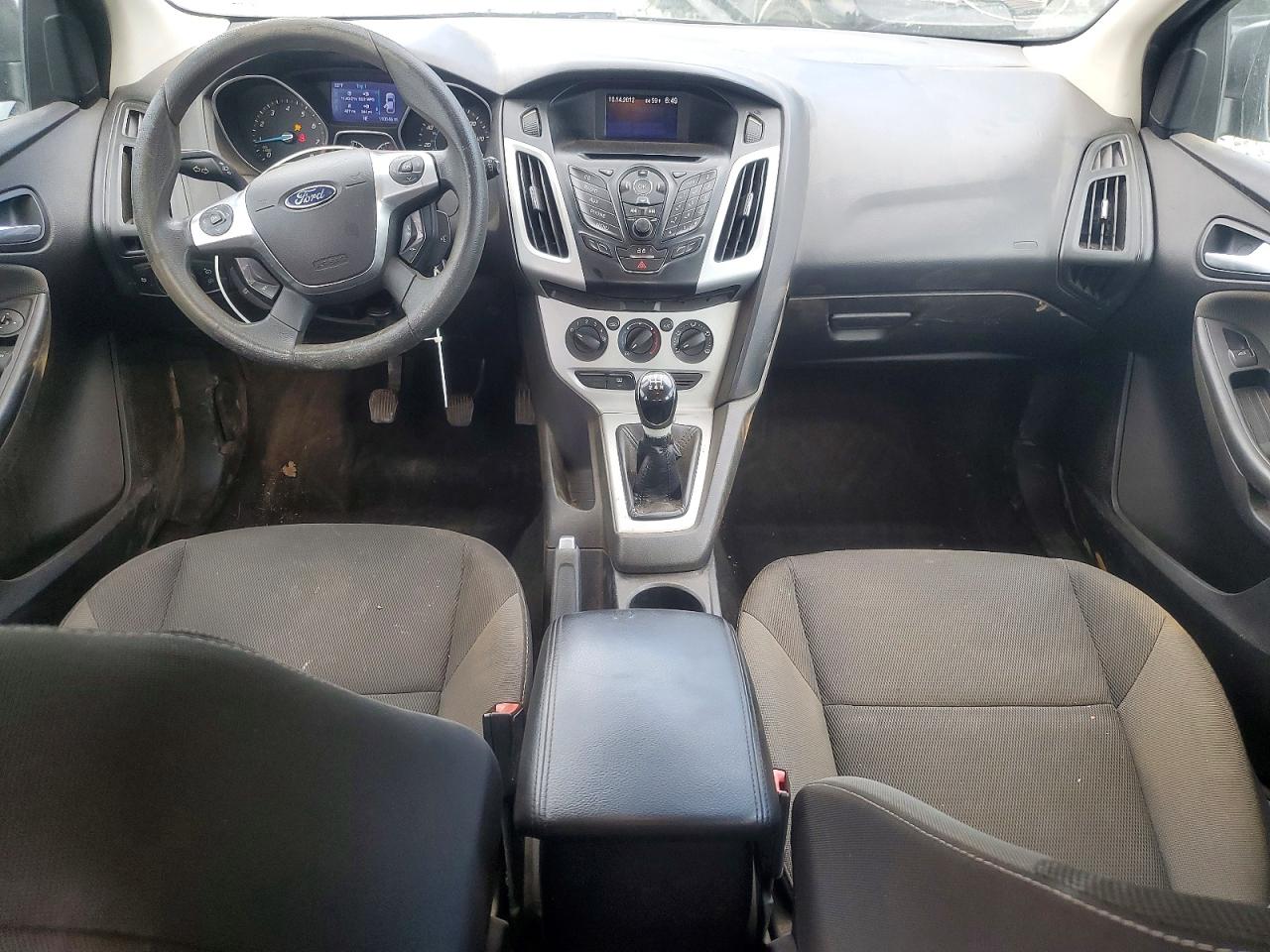 2013 Ford Focus Se Gray vin: 1FADP3K26DL120568