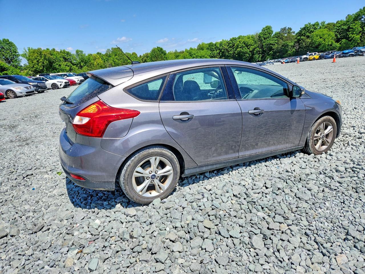 2013 Ford Focus Se Gray vin: 1FADP3K26DL120568