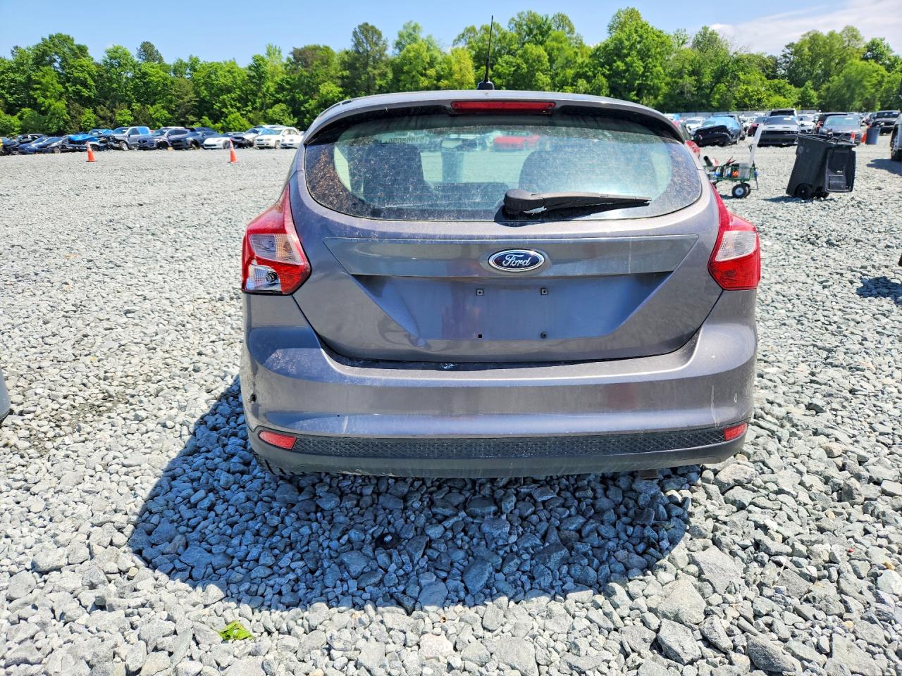 2013 Ford Focus Se Gray vin: 1FADP3K26DL120568