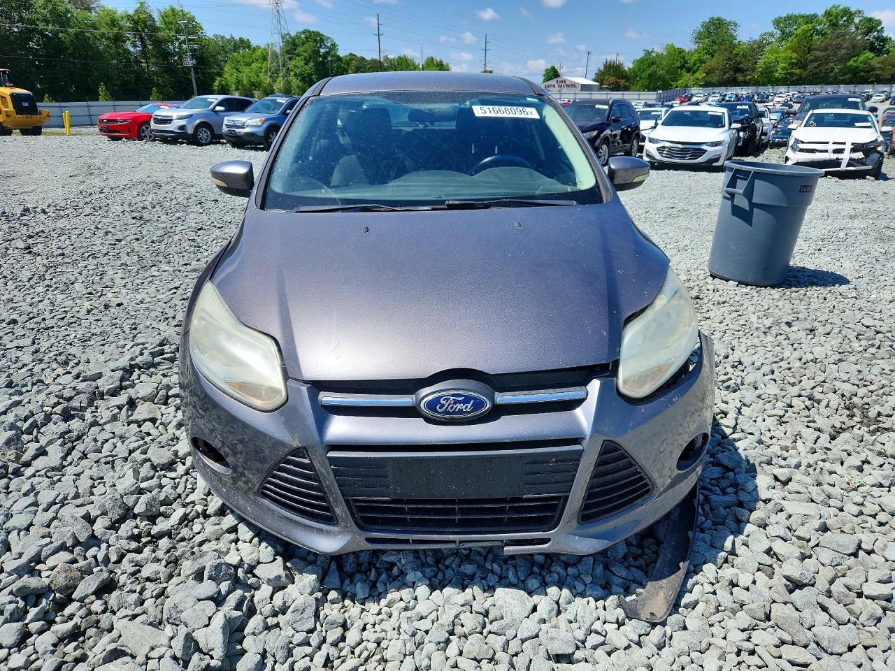 2013 Ford Focus Se Gray vin: 1FADP3K26DL120568