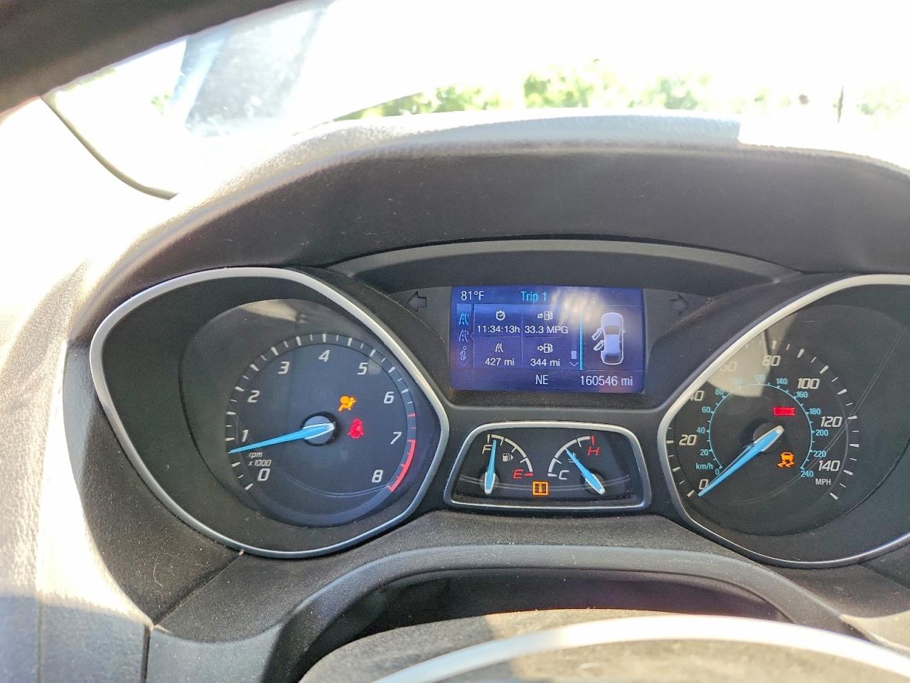 2013 Ford Focus Se Gray vin: 1FADP3K26DL120568