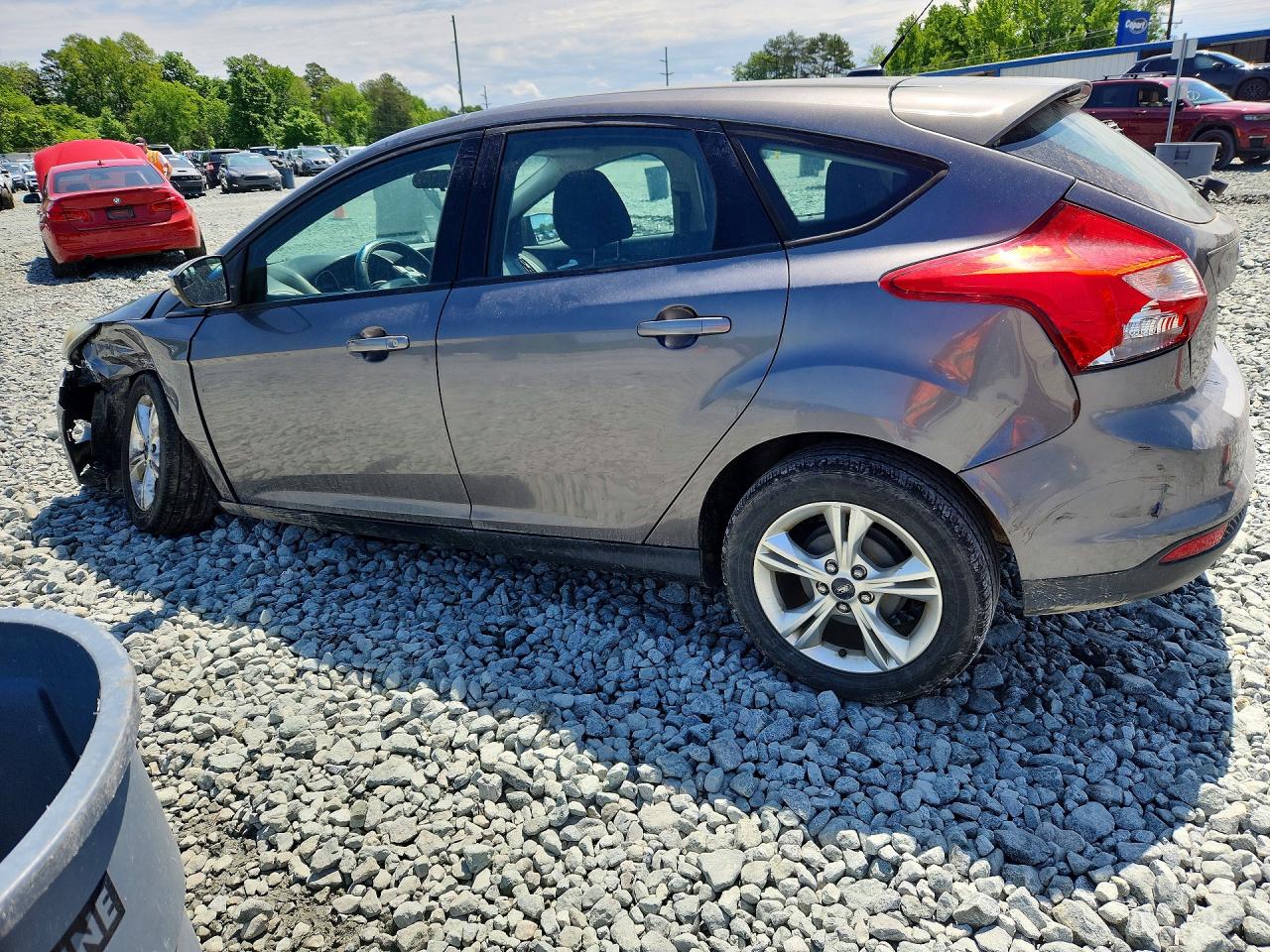 2013 Ford Focus Se Gray vin: 1FADP3K26DL120568
